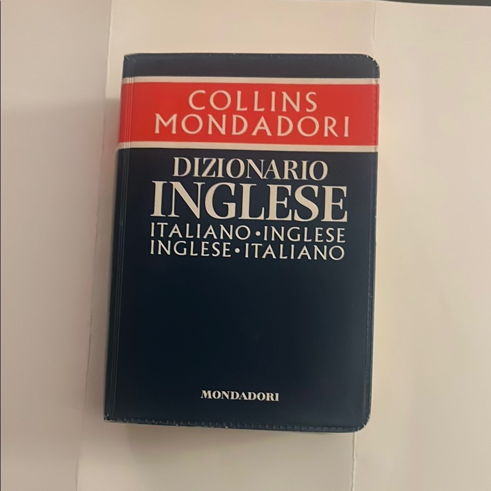 Collins Mondadori English-Italian Dictionary
